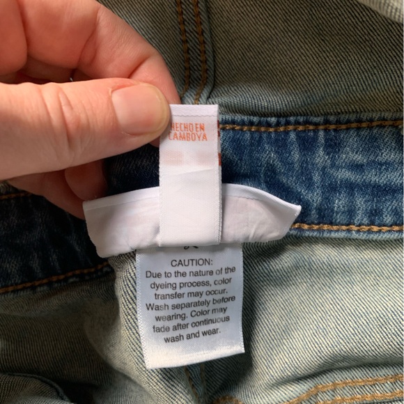 Isabel by Ingrid & Isabel Light Wash Maternity Overalls 10 - Picture 4 of 7